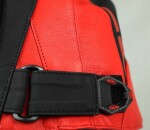 Kožená bunda Xrc Moos 2.0 Hlt men blk/red/wht - 56 / červená