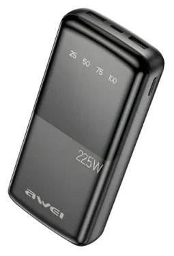 Awei P13K / Powerbanka / 20000mAh / 22,5W / 2x USB / USB-C (AWE000210)