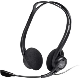 Logitech Headset 960 Stereo Headset USB, Stereo sluchátka mikrofonem, USB,