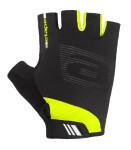 Pánské rukavice Etape GARDA, vel. XXL, černá//žlutá fluo (hřbet z elastického materiálu a síťoviny pro výbornou ventilaci)