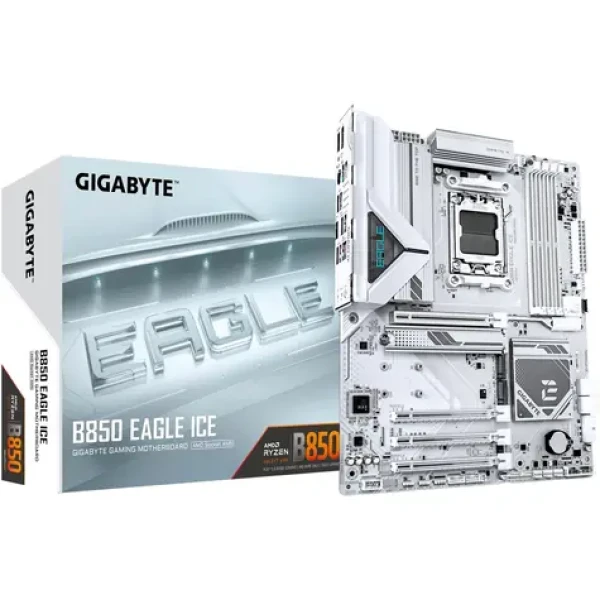 Gigabyte B850 Eagle Ice / B850 / 4x DDR5 / 1x 2.5GLAN / ATX (B850 EAGLE ICE)