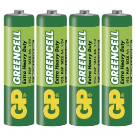 Mamido Baterie GP Greencell R6 typ AA 4 ks