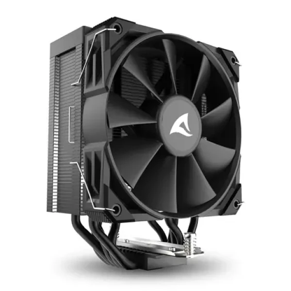 Sharkoon A50 černá / 1x 120mm / 230W TDP / 1800 RPM @ 30 dB / AMD + Intel (4044951042012)