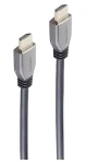 Shiverpeaks Ultra HDMI kabel černá/šedá / HDMI kabel / 10K / kovové konektory / 48 Gbps / 1,5 m (BS10-41155)