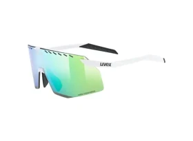 Uvex Pace Stage Colorvision brýle White Matt/Mirror Green