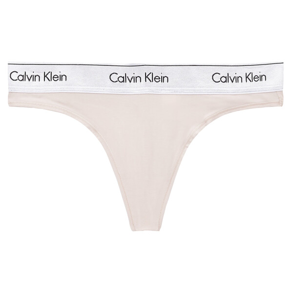 Dámská tanga Modern Cotton Metallic QF6136E-VJS - Calvin Klein M