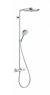 HANSGROHE - Raindance Select S Sprchový set s termostatem, 30 cm, 2 proudy, bílá/chrom 27133400