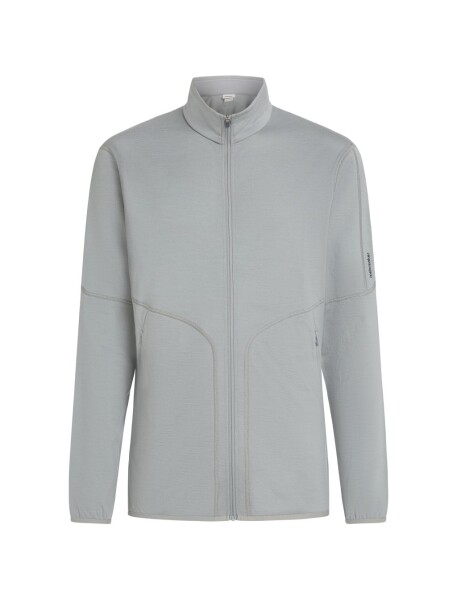 ICEBREAKER Mens Merino 560 Realfleece Elemental II LS Zip, Proto Grey velikost: M