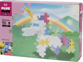 Plus-Plus BIG Pastel Jednorožec (50 ks) - EPEE Plus-Plus