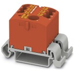 Phoenix Contact 3273202 blok rozvaděče 25.2 mm pružinová svorka červená 10 ks