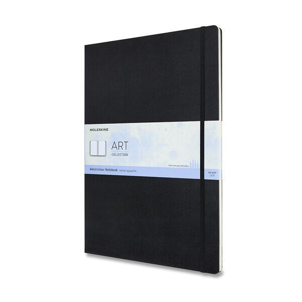 Skicář Moleskine Watercolour Notebook - A3, černý