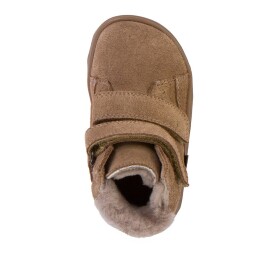 Dětské zimní barefoot boty ZERU TEX FURRY Beige Froddo G2110151-8 - 30