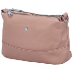 Dámská koženková crossbody Shoshana, růžová