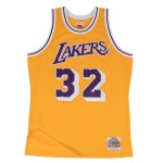 Mitchell & Ness Pánský dres Los Angeles Lakers NBA Magic Johnson #32 1984-85 Swingman - Žlutá Velikost: S