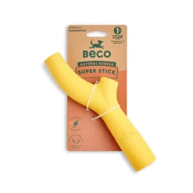 BeCoThings Beco Super Stick žlutá 22cm / Hračka pro psy (BG-756278)