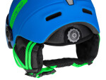 Etape dětská lyžařská přilba RIDER PRO LIGHT, modrá/zelená mat (technologie In-mold, velikost S (53-55cm))