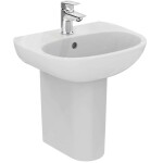 IDEAL STANDARD - Tesi Umývátko 45x36 cm, s přepadem, s otvorem pro baterii, bílá T352401