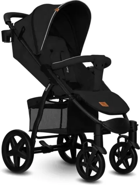 LIONELO Kočárek sportovní Annet Plus Black Carbon (LWOZANNEPLUBKCRNXXXX)