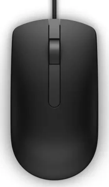 DELL MS116 / Optická myš / 1000dpi / 2 tlačítka + rolovací kolečko / USB / 1.8 m (145WW)