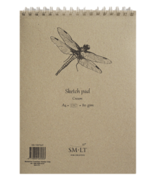 SM.LT Skicák Cream A5 80 g, 70 listů