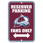 Mustang Cedule Colorado Avalanche NHL 10x15 Parking