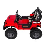Mamido Elektrické autíčko Extreme Sport 4x4 s proměnlivou velikostí červené