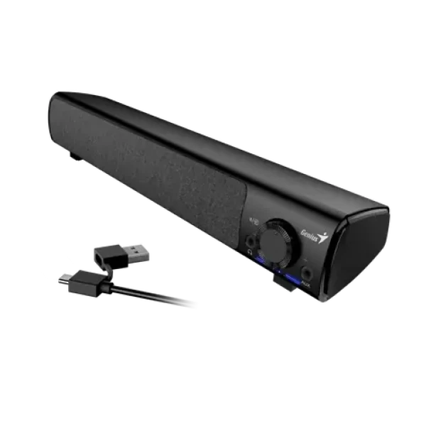 GENIUS Wireless Soundbar 220BT černá / Reproduktor / Bluetooth / USB / 4W (31730060400)