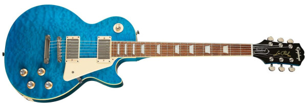 Epiphone Les Paul Standard 60s Quilt - Translucent Blue Limited Edition