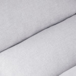 PLUSH NEST PLUSH NEST Dřevěné houpátko Mini XS 2v1 s polštářem (světle šedé / bílé)