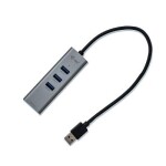 Renkforce síťový adaptér / rozbočovač 1 GBit/s USB-C® 5Gbps, LAN (až 1 Gbit/s), USB 3.2 Gen 1 (USB 3.0)