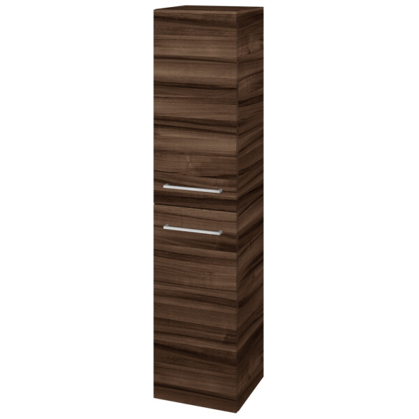 Dřevojas - Vysoká skříň s košem na prádlo DOS SVD2K 35 - D06 Ořech / Úchytka T04 / D06 Ořech / Levé 210564E