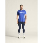 Běžecké tričko CRAFT CORE Essence Logo - modrá Velikost textilu: S