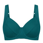 Dámská plavková podprsenka Summer Mix & Match W 01 sd 00RA tmavě zelená- Triumph 42D