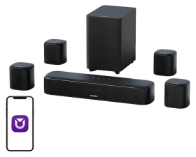 Ultimea Aura A40 / Soundbar / 7.1 / 330W / Bluetooth 5.3 / kabelový subwoofer (U2601)