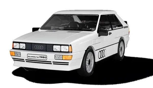 COBI 24665 Audi Quattro 1980 bílá
