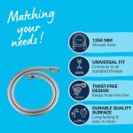 GROHE - Hadice Sprchová hadice VitalioFlex Silver 1,25 m, chrom 22112000