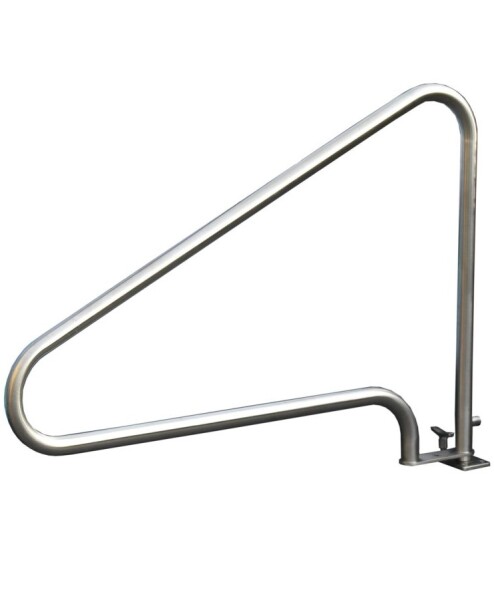 Domet Madlo pro skimmerové bazény délka 1210 mm - z ručně leštěné nerezové oceli AISI-316Ti