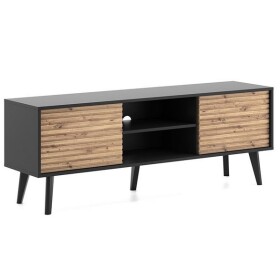 FRONTI RTV stolek WILLOW 154 - dub artisan + černá