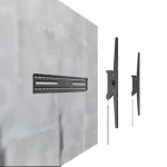 Nástěnný držák TV černý / Držák TV / 43-100" / nosnost 75 kg / VESA do 900x600 (WM-100T-01)