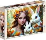 ALIPSON Puzzle Dívka a králíci