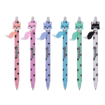 Colorino gumovatelné pero, Houpajicí se lištičky, 36 ks, modrá náplň, displej - 36ks