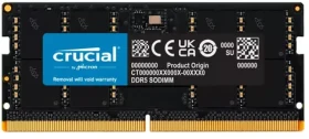 Crucial 32GB (1x32GB) DDR5 5600MHz / DDR5 / SO-DIMM / CL46 / 1.1V (CT32G56C46S5)