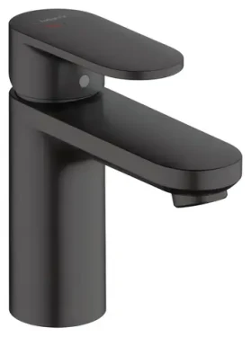 Hansgrohe Umyvadlová baterie s výpustí CoolStart matná černá / Umyvadlová baterie / EcoSmart / ComfortZone 100 / DN15 (71585670)