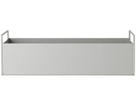 Ferm Living Designový truhlík Plant Box Light Grey, šedá barva, kov