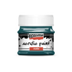 Pentart Matte akrylová barva 50 ml modrá tyrkysová