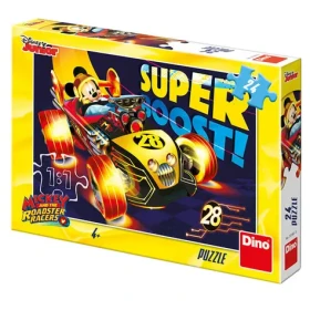 Dino Mickey Mouse na závodě 24 dílků
