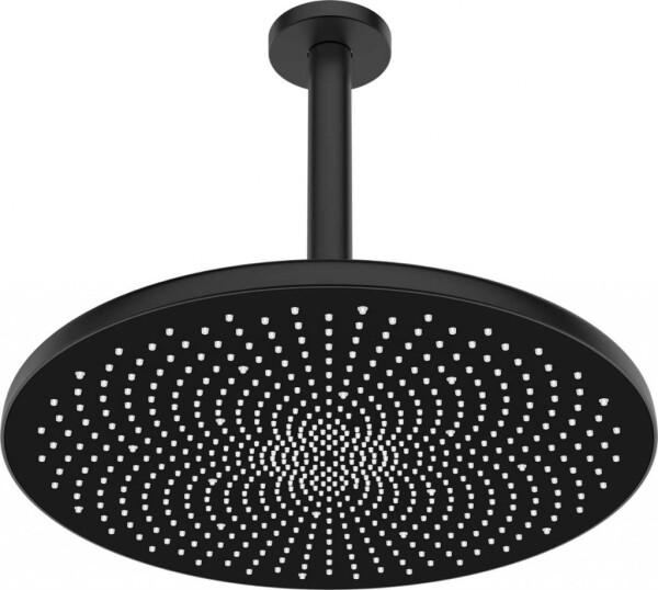 HANSA - Aurelia Hlavová sprcha, průměr 30 cm, matná černá 4727030033
