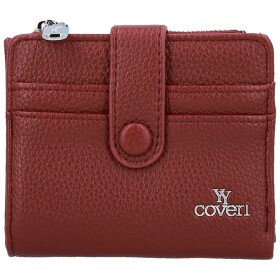 Trendy dámská mini koženková peněženka Coveri Arbi, vínová