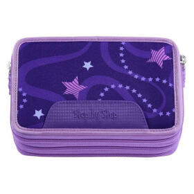 Vybavený třípatrový penál XXL, Pegasus Emily