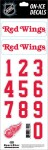Sport Star Samolepky na helmu Detroit Red Wings NHL Decals